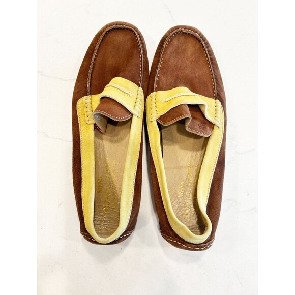 Donald J Pliner Men's Vergil Loafer in Tan/Sun - Sz 11 - Picture 4 of 8